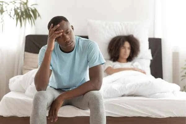 Man upset about ED symptoms Sale
