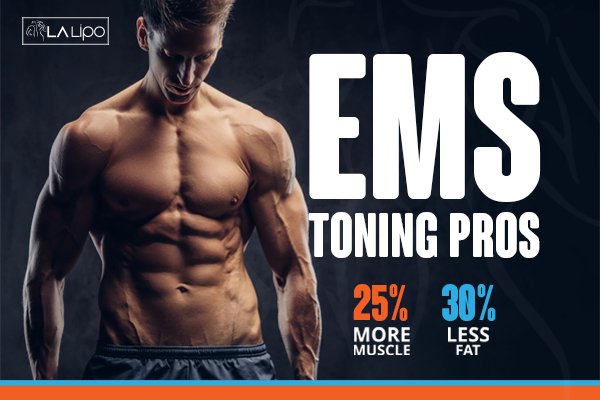 Benefits of LA-EMS Body toning treatment to improve your core strength Sale